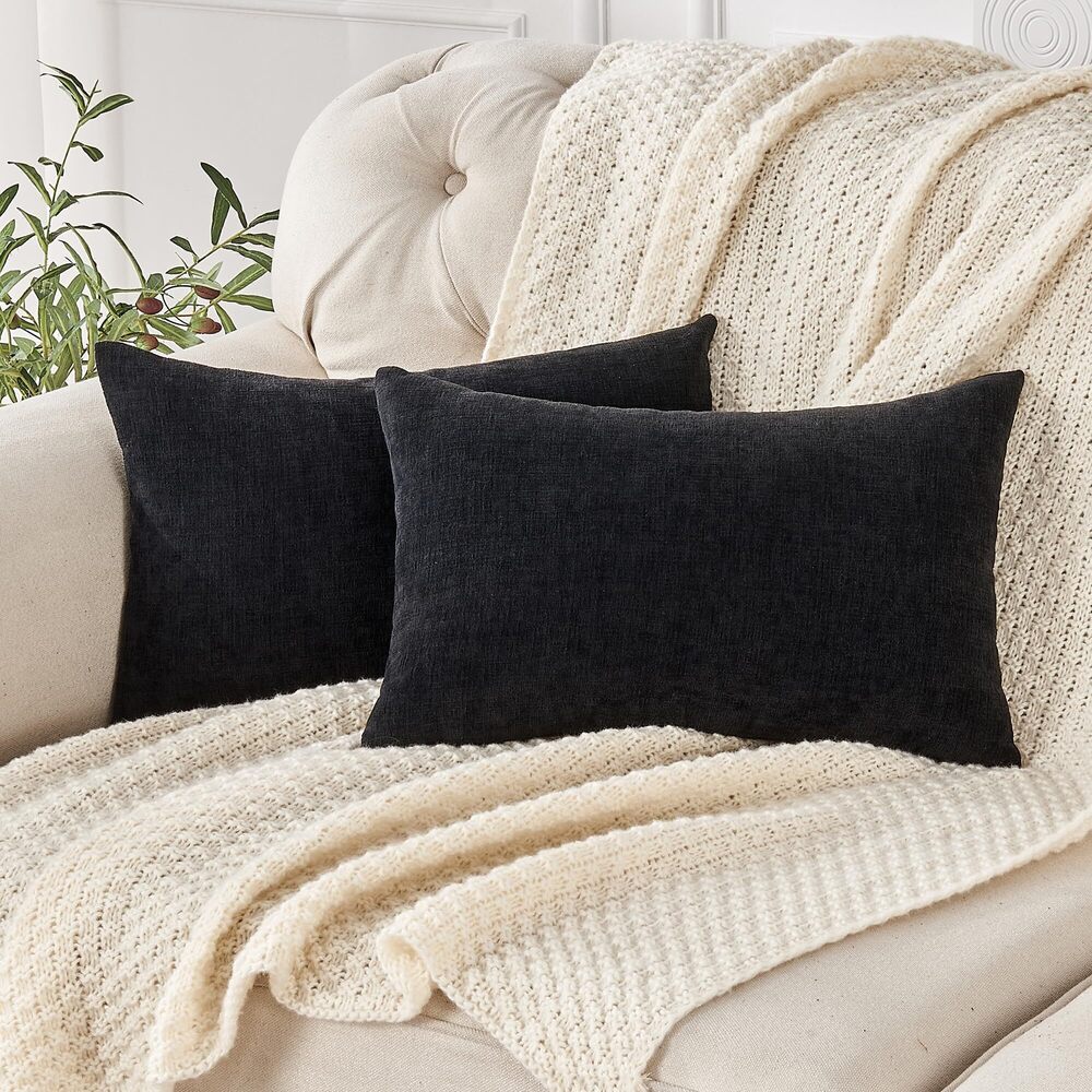 8328 Lumbar Pillow Cover Decorative Rectangle Throw Pillow Covers 12"x20"
